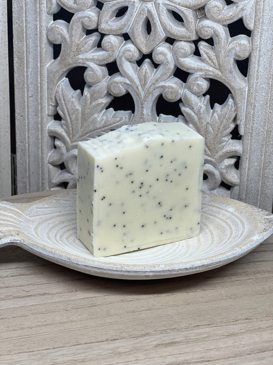 Lemon Poppyseed Vegan Body and Face Soap