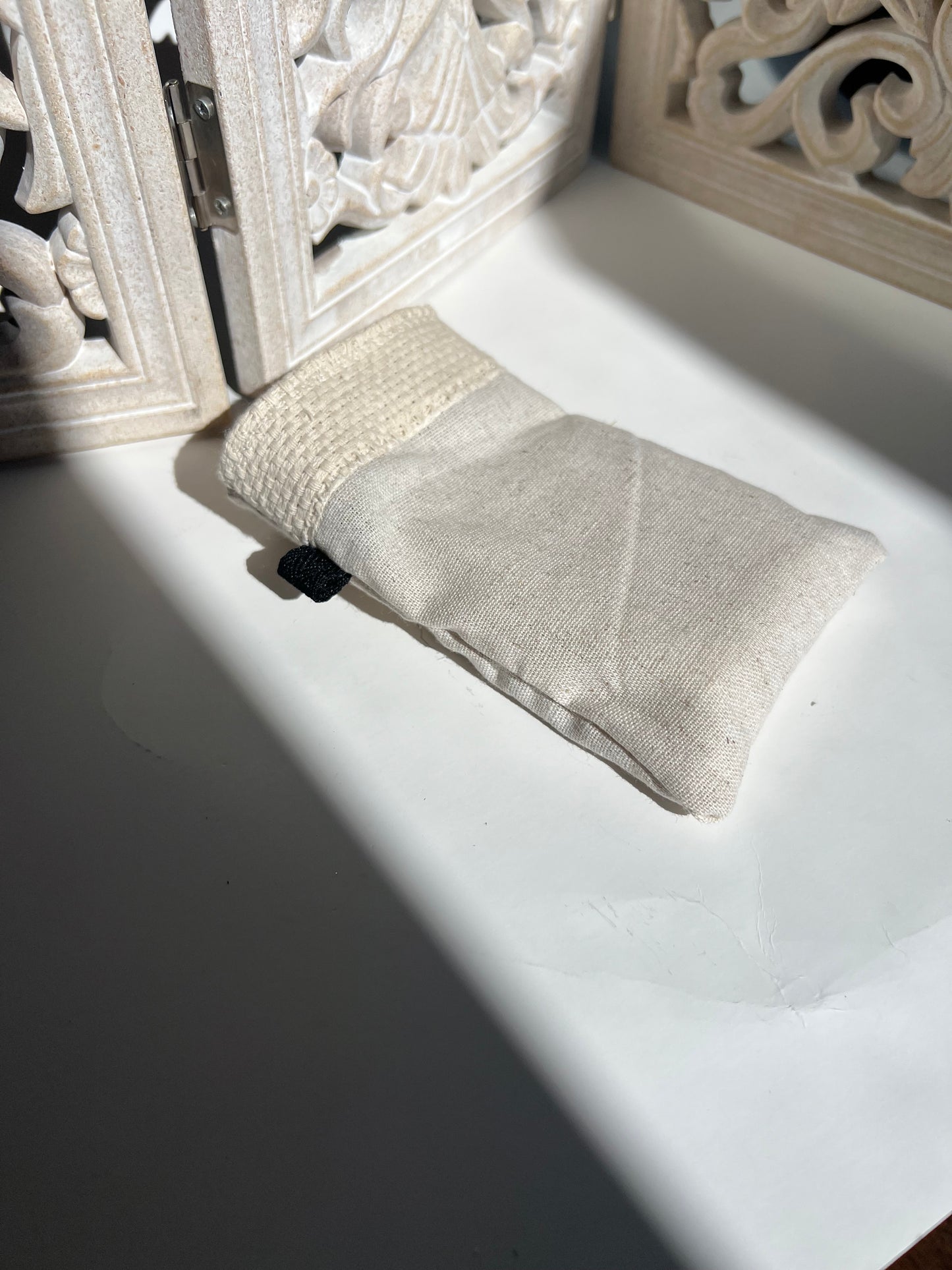 Monks Cloth, Linen, Rayon or 100% Cotton Soap Saver Bag