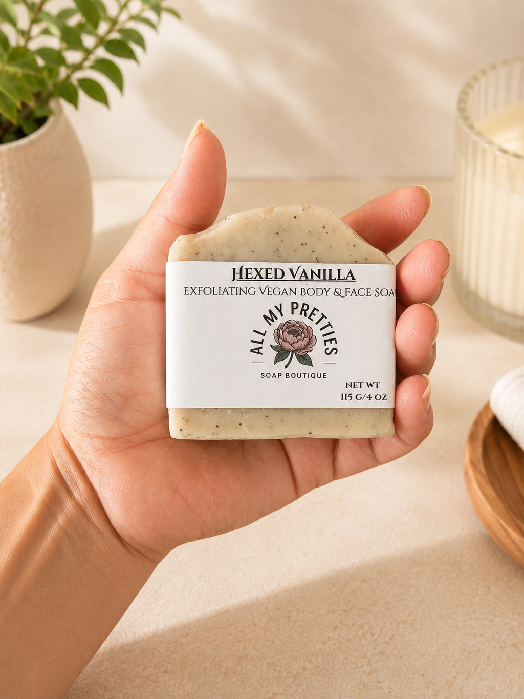 Hexed Vanilla Exfoliating Body Soap