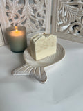 Unscented, Oatmeal & Coconut Milk Vegan Body and Face Soap