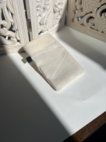 Monks Cloth, Linen, Rayon or 100% Cotton Soap Saver Bag