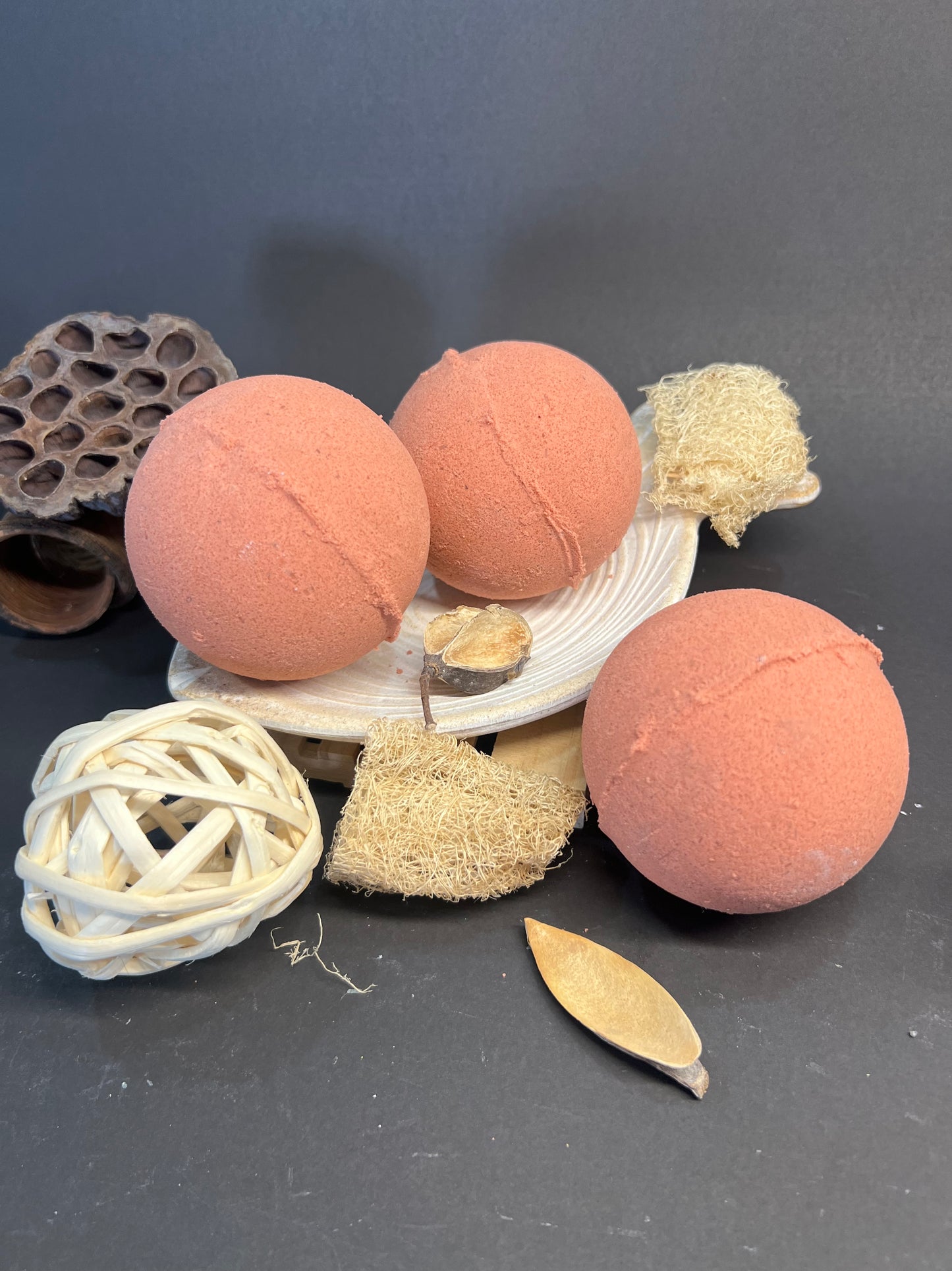 French Rose Clay Bath Bomb