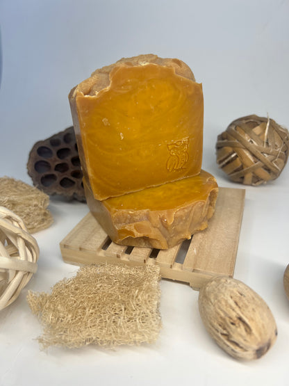 Flax Enchanted Turmeric Vegan Body and Face Soap