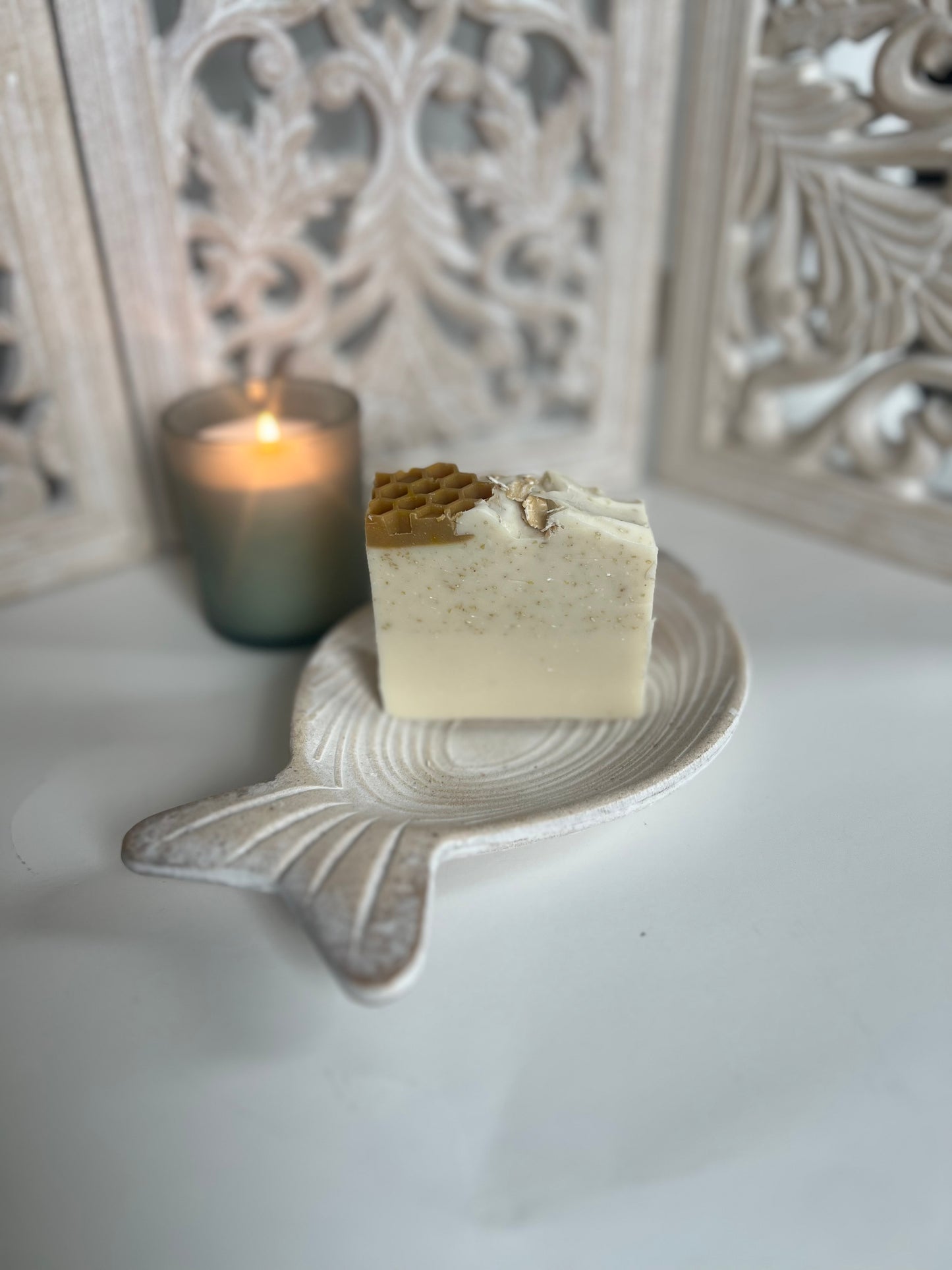 Honey, Oat & Coconut Milk Vegan Body and Face Soap