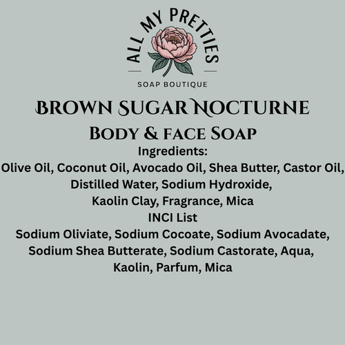 Brown Sugar Nocturne Body & Face Soap