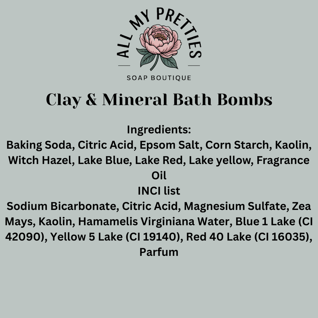 Japanese Cherry Blossom Clay & Mineral Bat Bomb