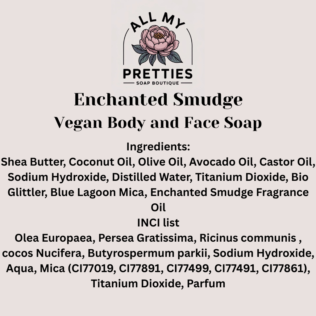 Enchanted Smudge Vegan Body and Face Soap