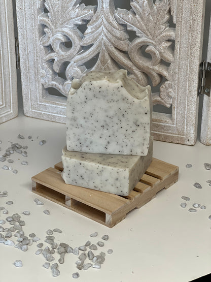 Hexed Vanilla - Exfoliating Coffee Grind Vegan Bath Soap