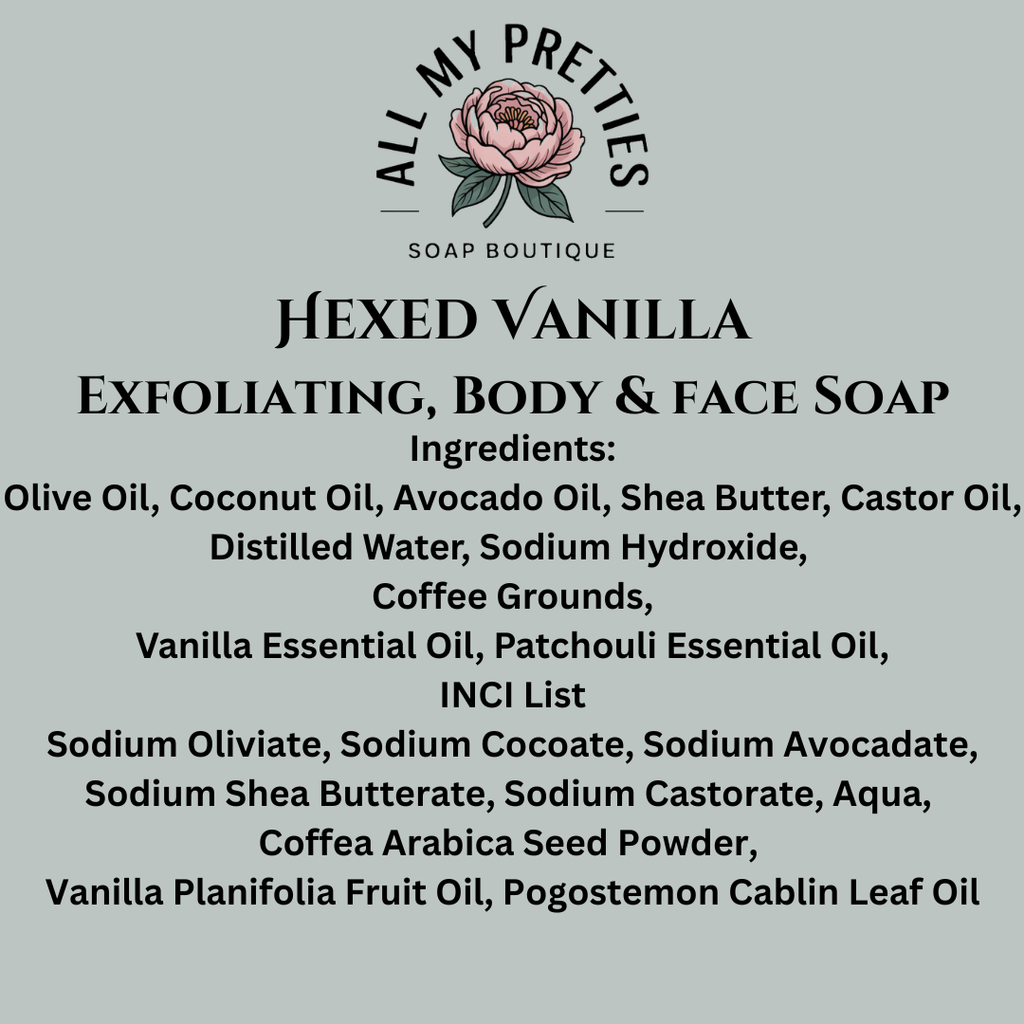 Hexed Vanilla Exfoliating Body Soap