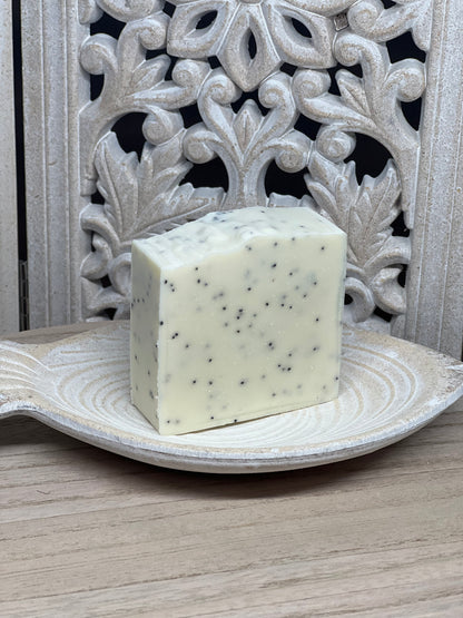 Lemon Poppyseed Vegan Body and Face Soap