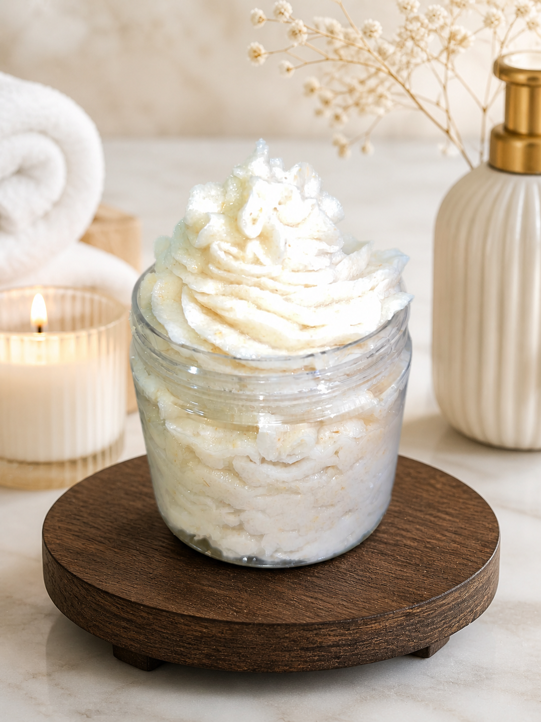 Unscented, Oatmeal, Whipped Sugar Scrubs