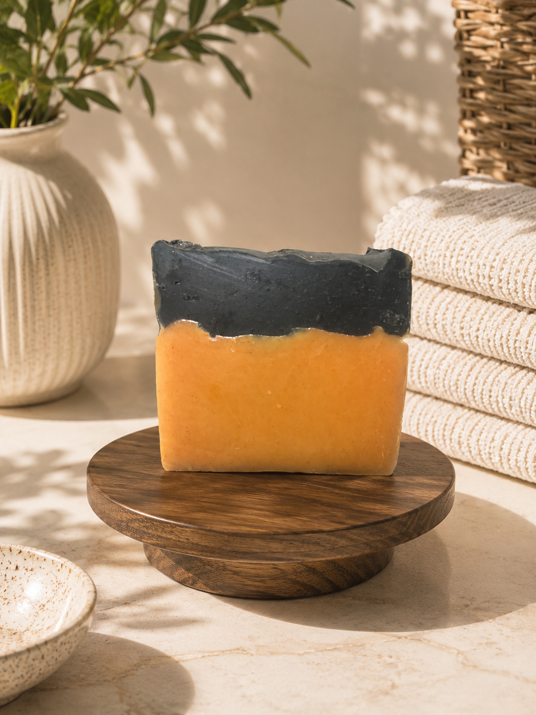 Smoked Gold Vegan Body and Face Soap