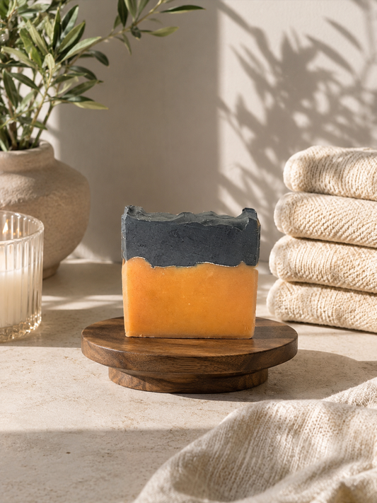 Smoked Gold Vegan Body and Face Soap