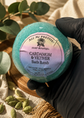 Cardamom & Vetiver Mineral Bath Bomb