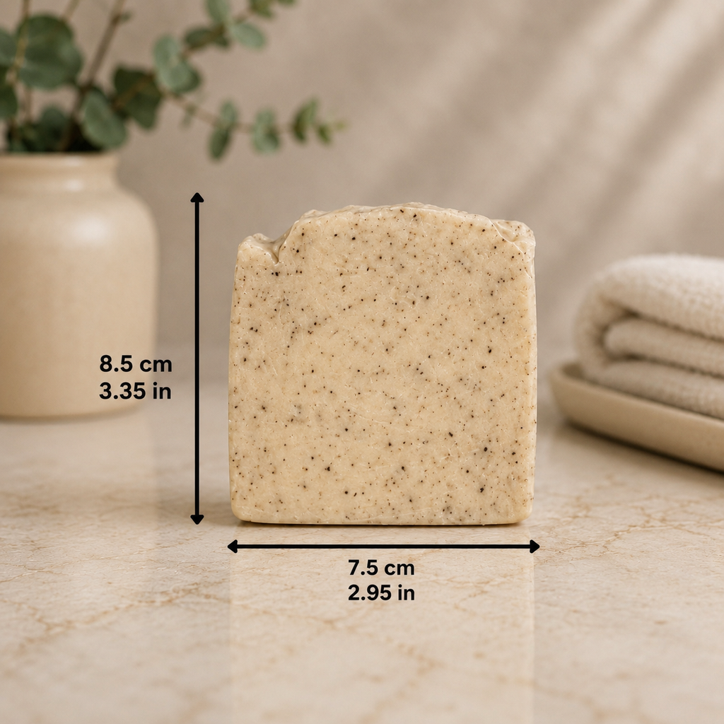 Hexed Vanilla - Exfoliating Coffee Grind Vegan Bath Soap