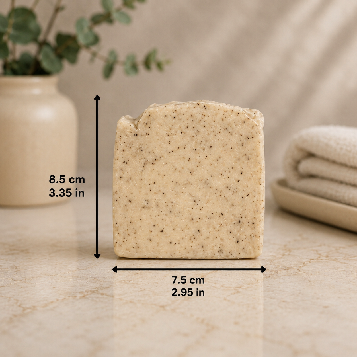 Hexed Vanilla - Exfoliating Coffee Grind Vegan Bath Soap