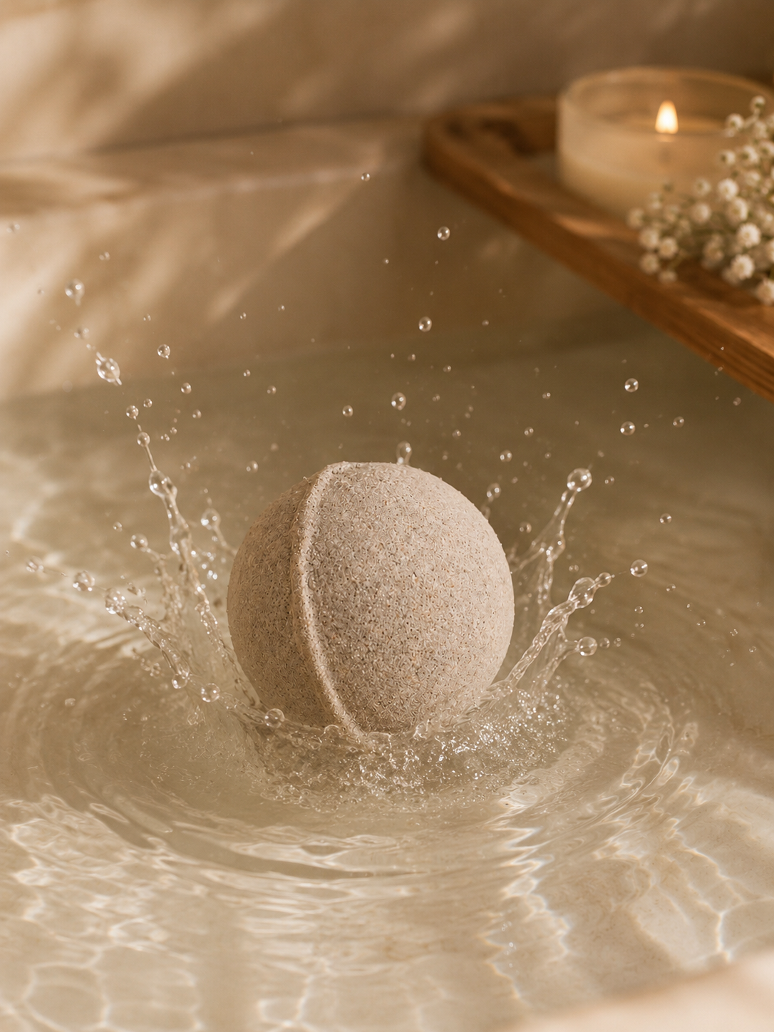 Brown Sugar Nocturne - Vegan Clay Bath Bomb