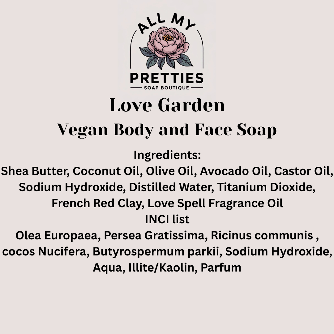 Love Garden Vegan Body and Face Soap