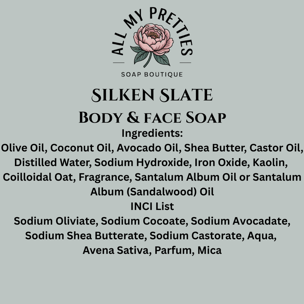 Silken Slate Body & Face Soap