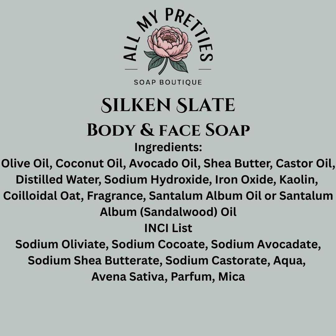 Silken Slate Body & Face Soap