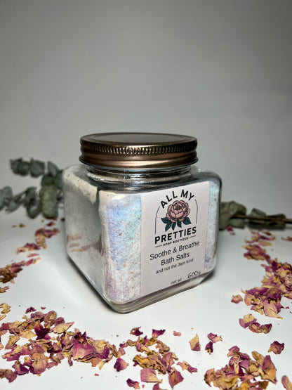 Soothe & Breathe Mineral Bath Salts