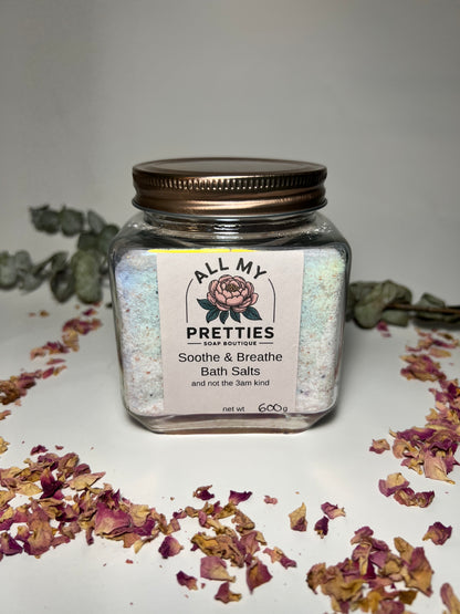 Soothe & Breathe Mineral Bath Salts